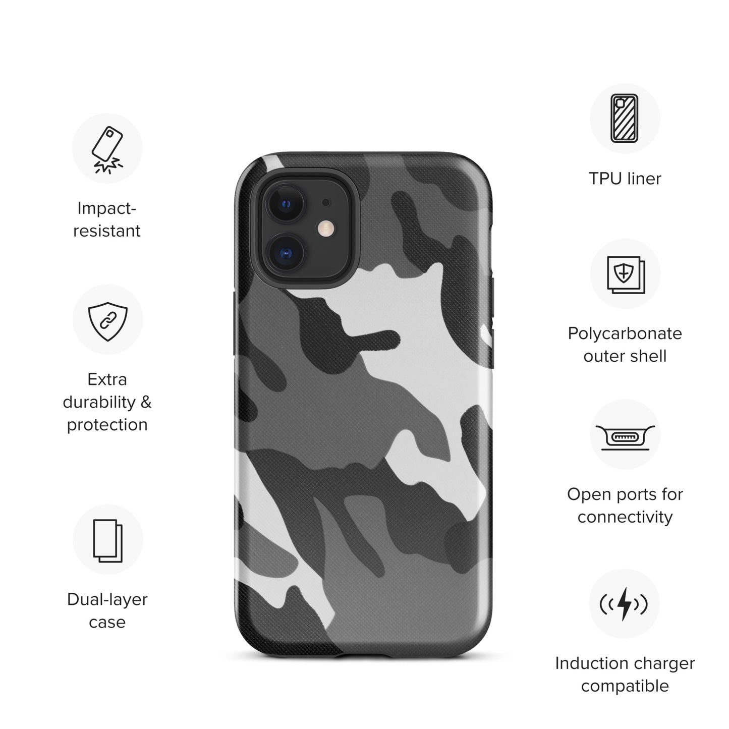 Multi-Camo V9 954 Signature Tough Case for iPhone®