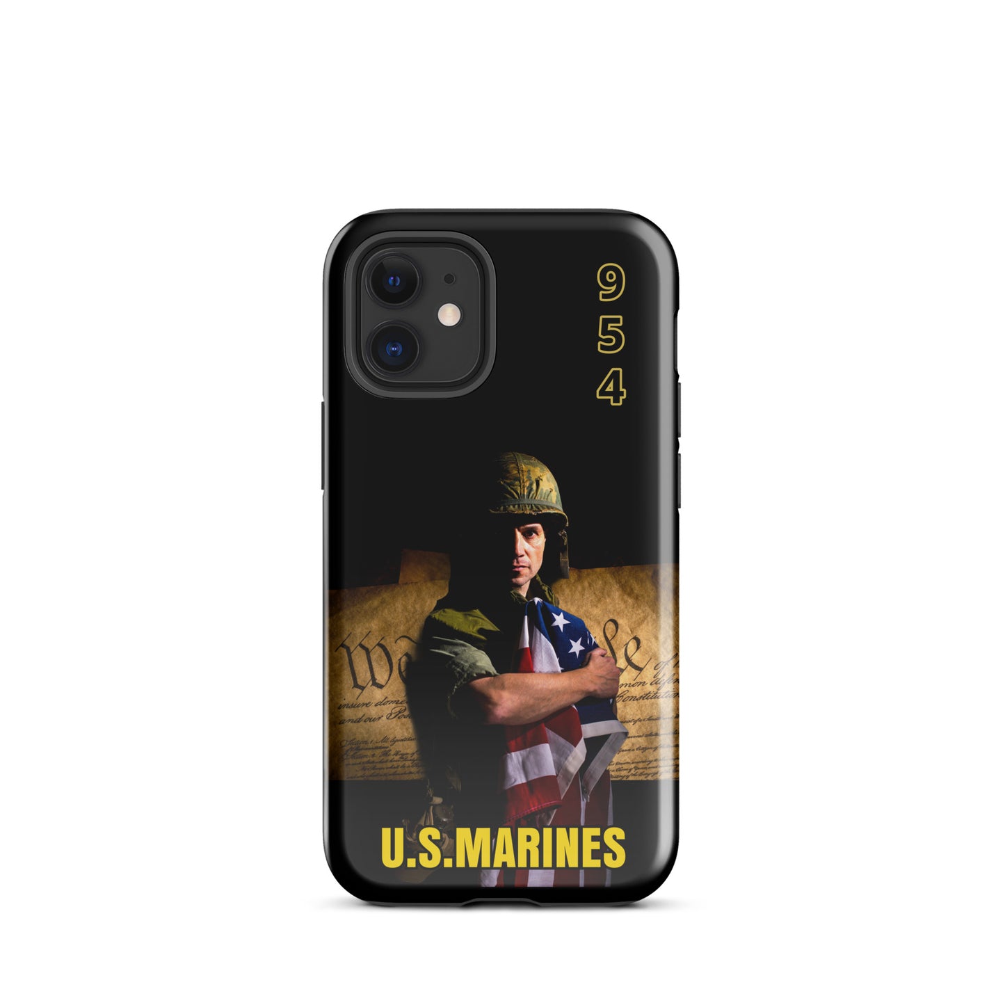 U.S. Marine 954 Signature Tough Case for iPhone®
