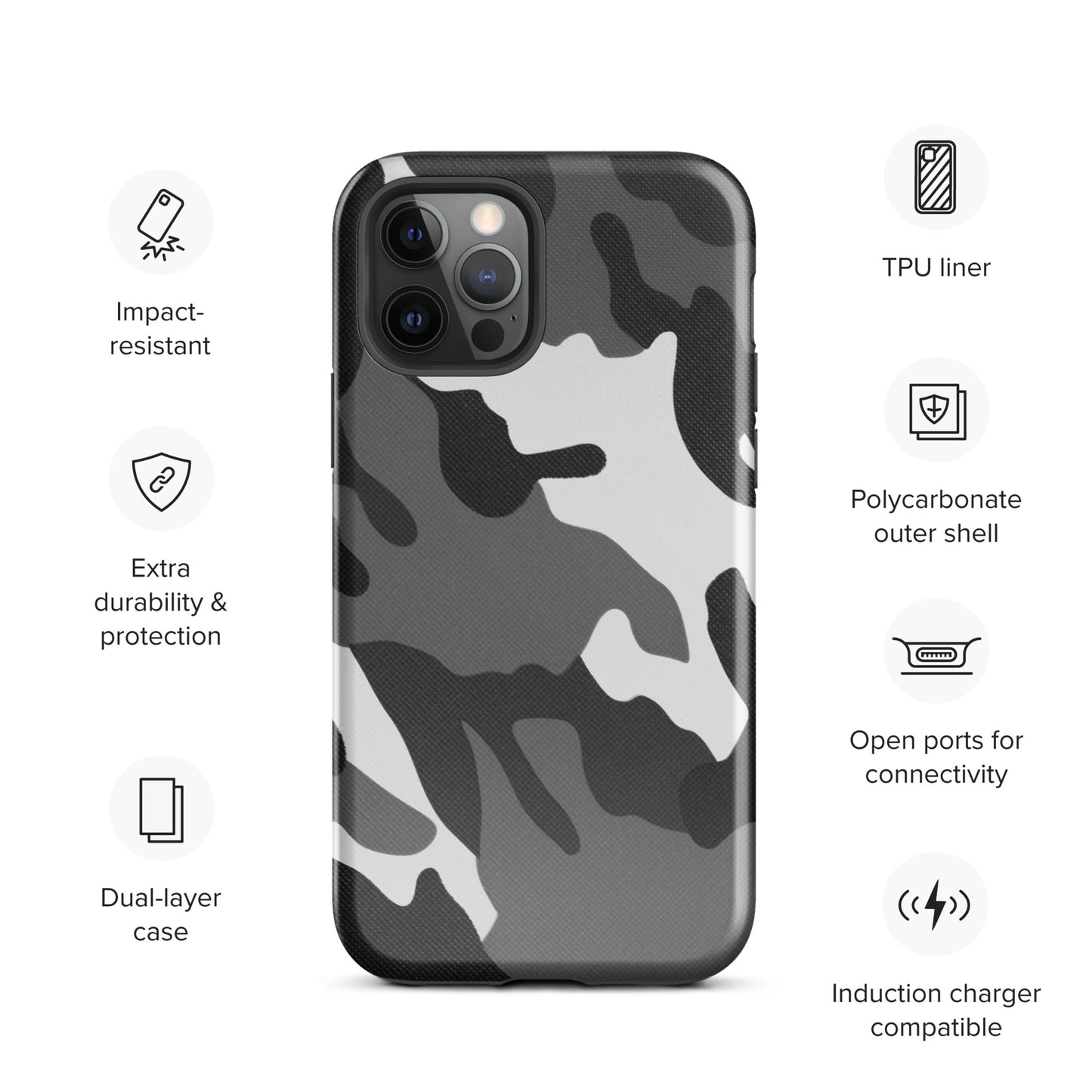 Multi-Camo V9 954 Signature Tough Case for iPhone®