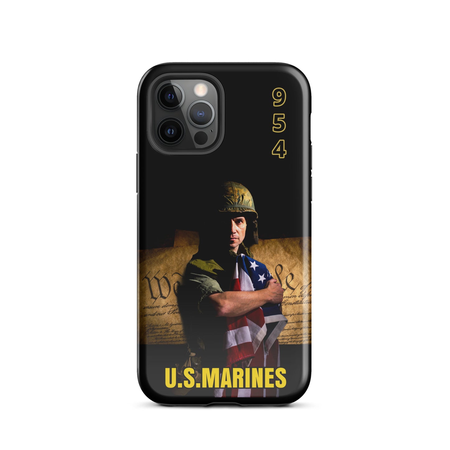U.S. Marine 954 Signature Tough Case for iPhone®