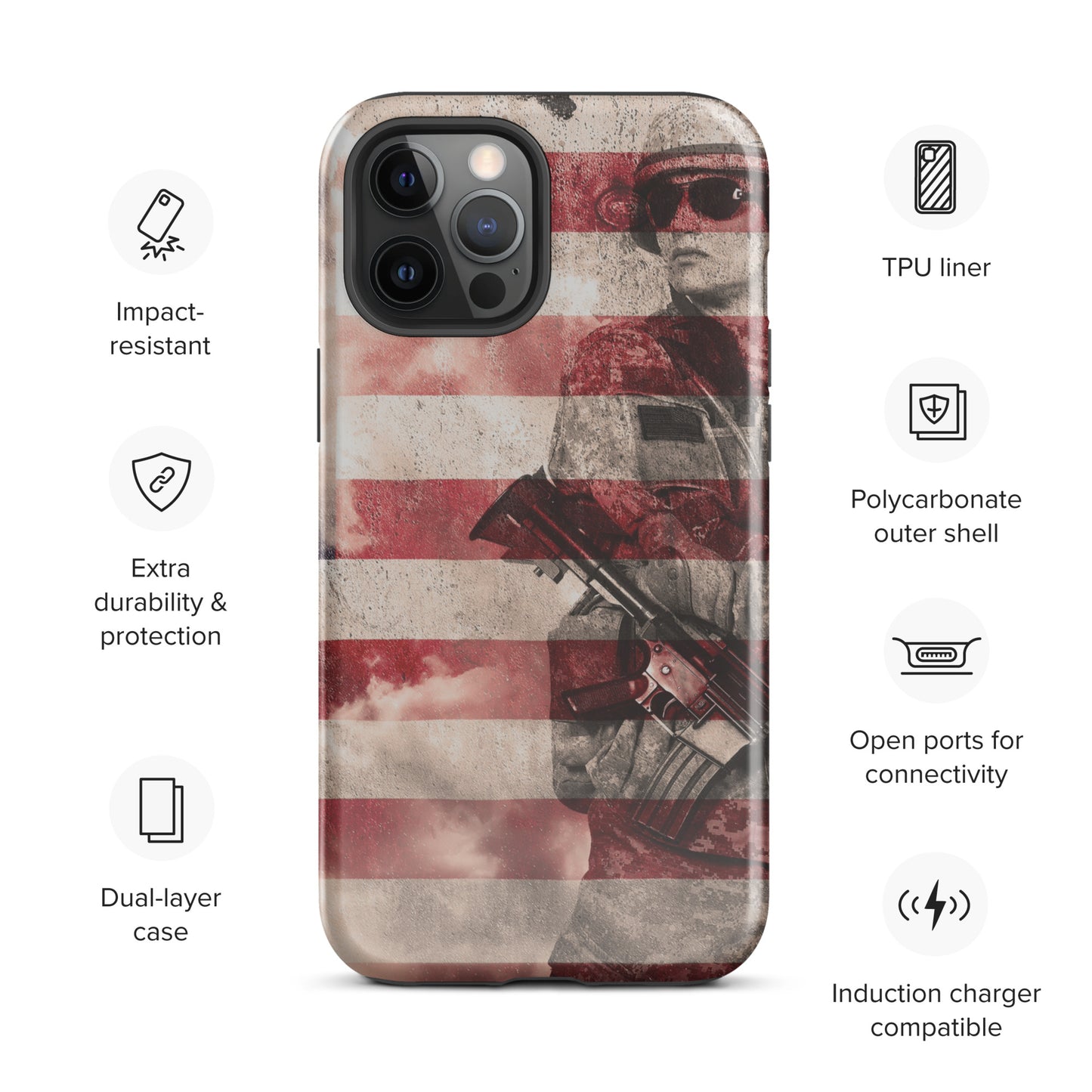 American Warrior 954 Signature Tough Case for iPhone®