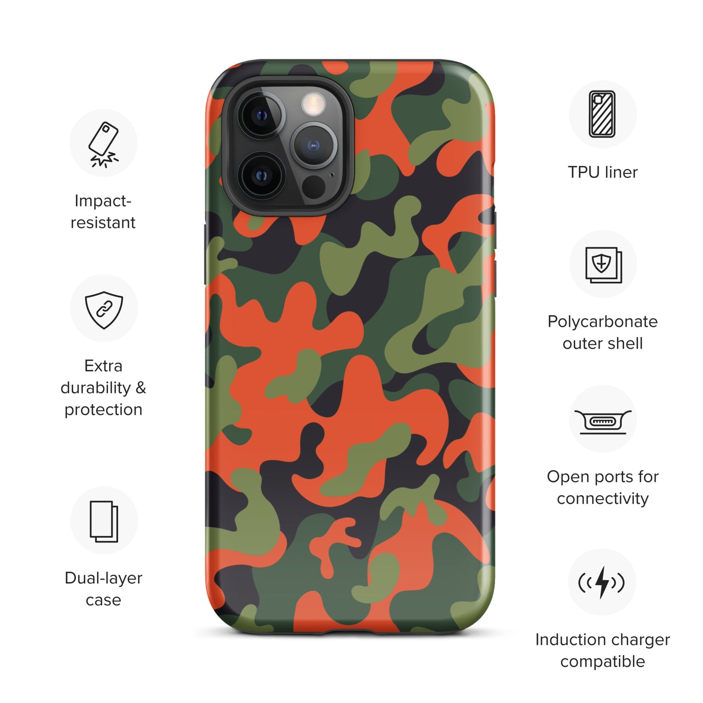 Heated 954 Siganture Tough Case for iPhone®