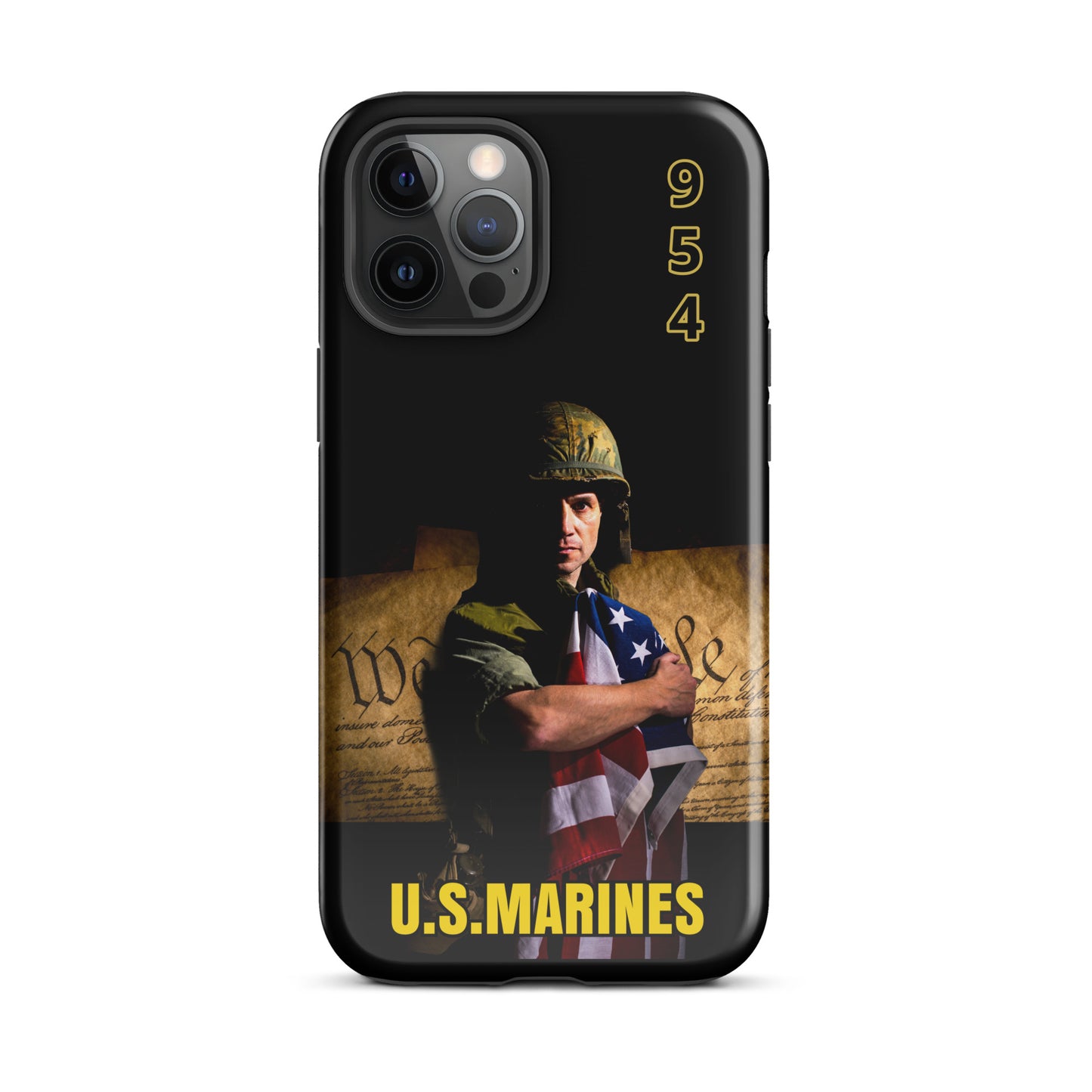 U.S. Marine 954 Signature Tough Case for iPhone®