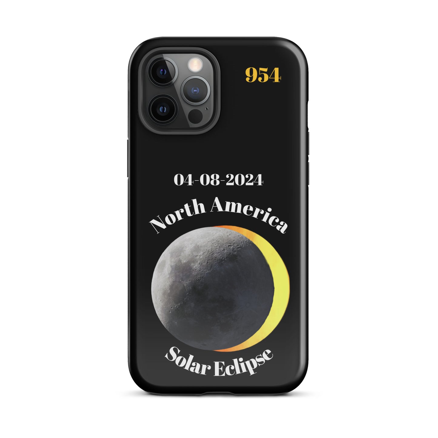North America Solar Eclipse '24 954 Signature Tough Case for iPhone®
