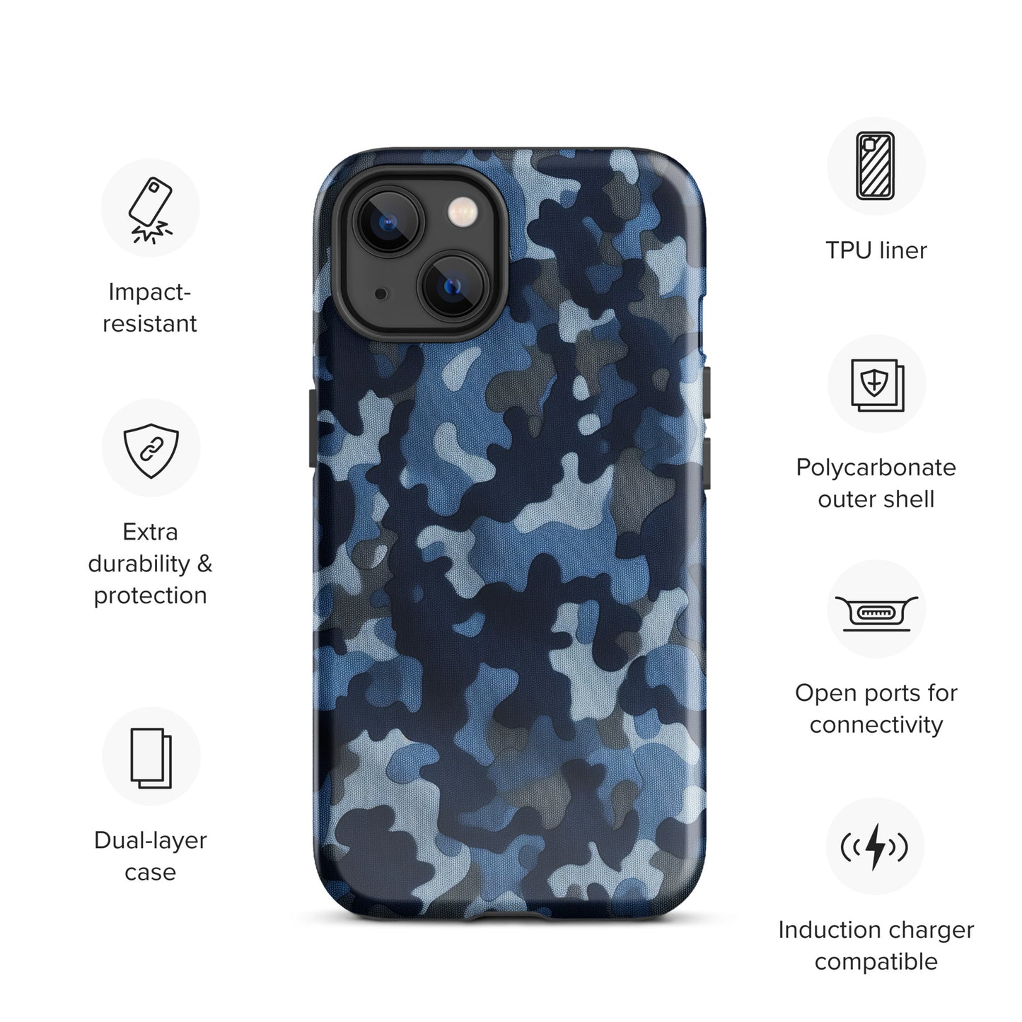 Multi-Color VJ 954 Signature Tough Case for iPhone®