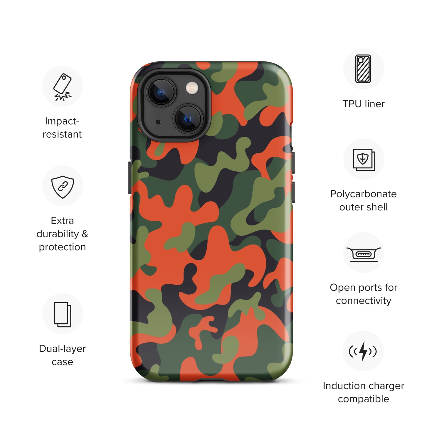 Heated 954 Siganture Tough Case for iPhone®