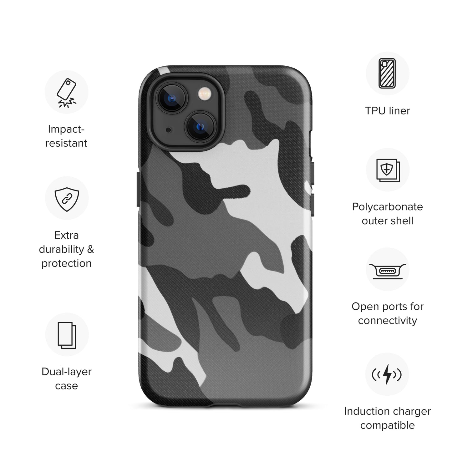 Multi-Camo V9 954 Signature Tough Case for iPhone®