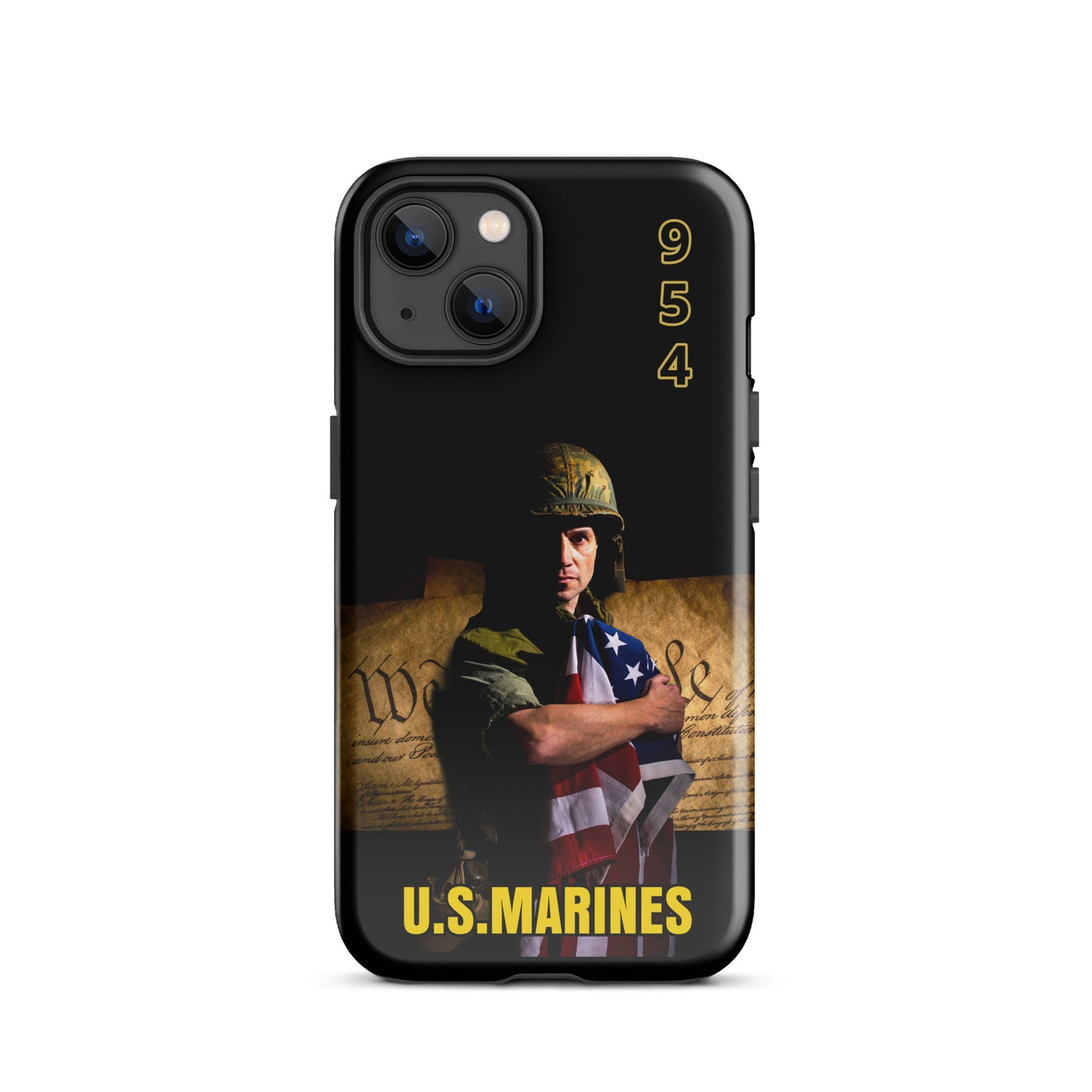 U.S. Marine 954 Signature Tough Case for iPhone®