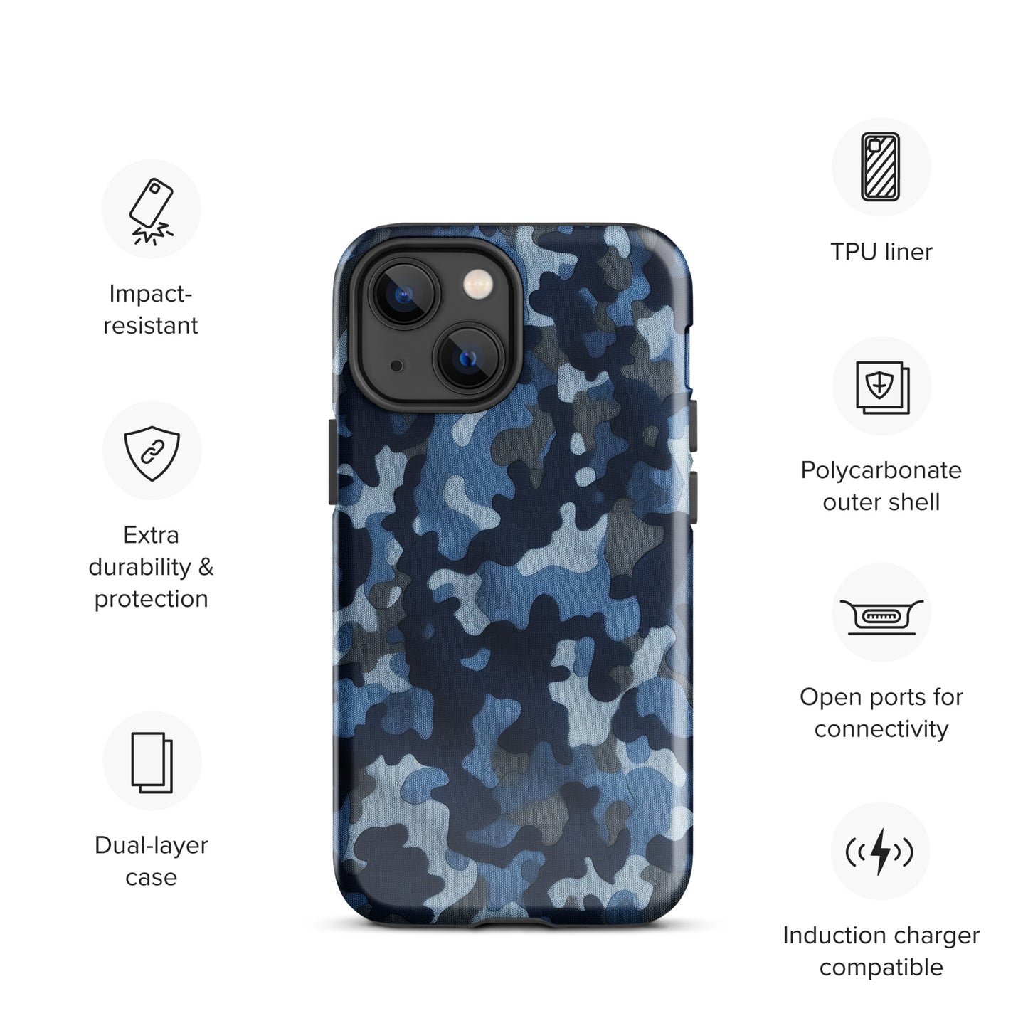 Multi-Color VJ 954 Signature Tough Case for iPhone®