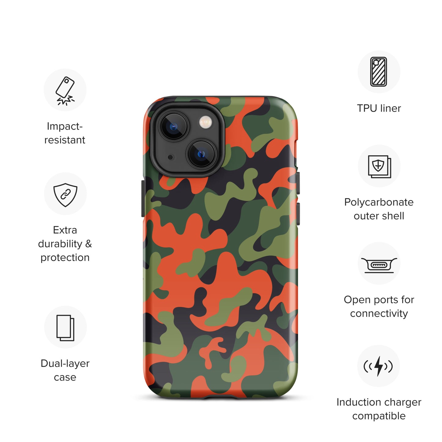 Heated 954 Siganture Tough Case for iPhone®