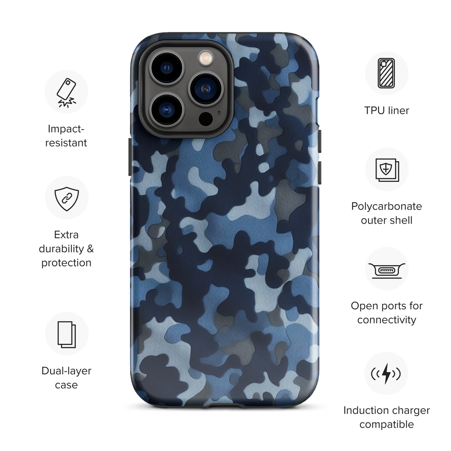 Multi-Color VJ 954 Signature Tough Case for iPhone®