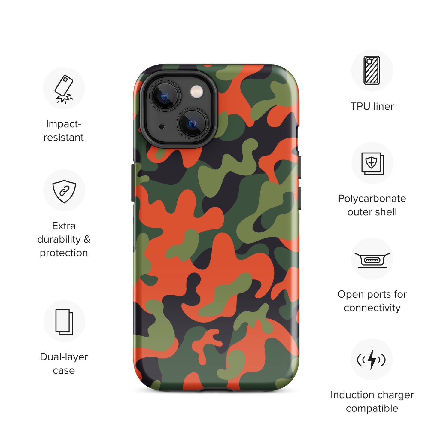 Heated 954 Siganture Tough Case for iPhone®
