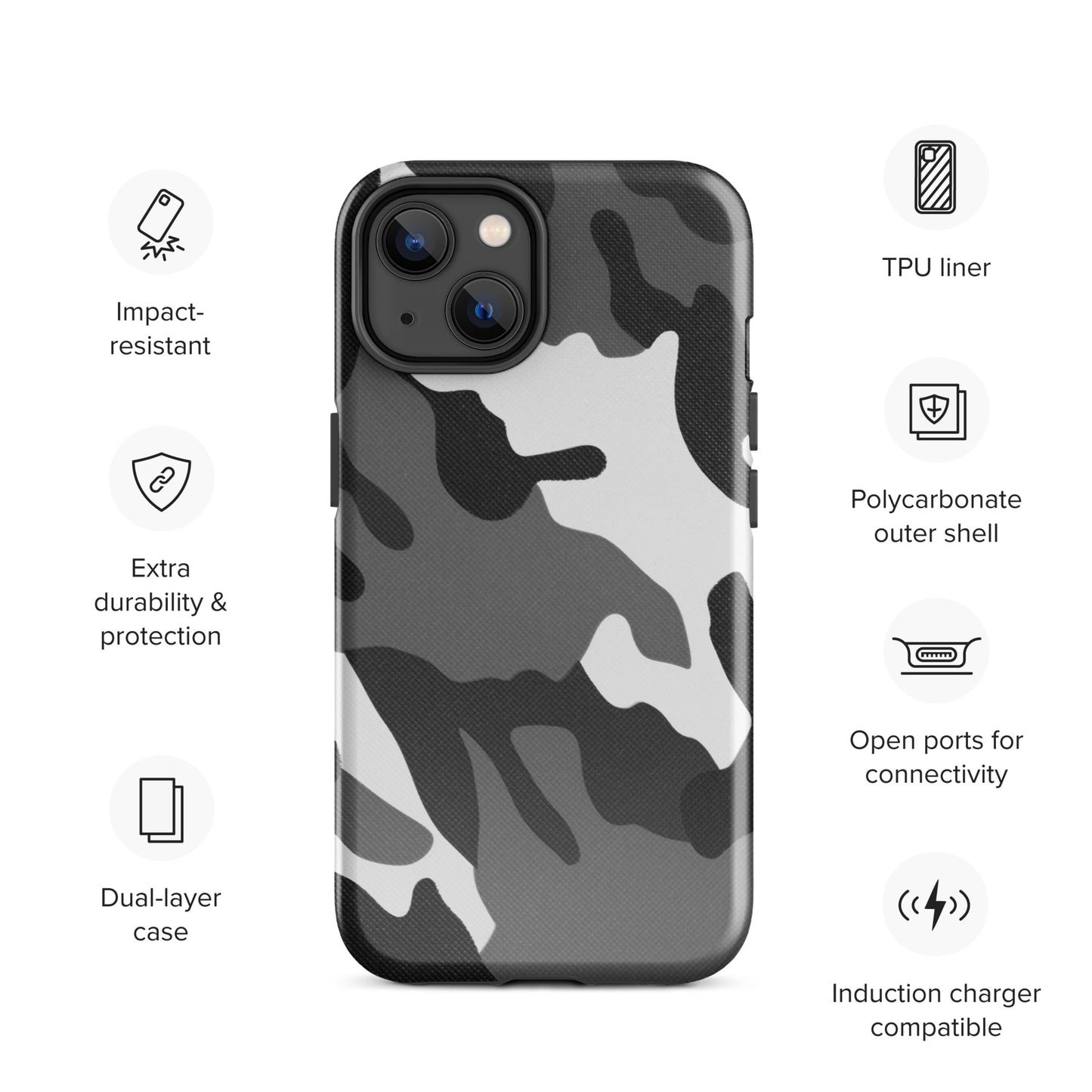 Multi-Camo V9 954 Signature Tough Case for iPhone®