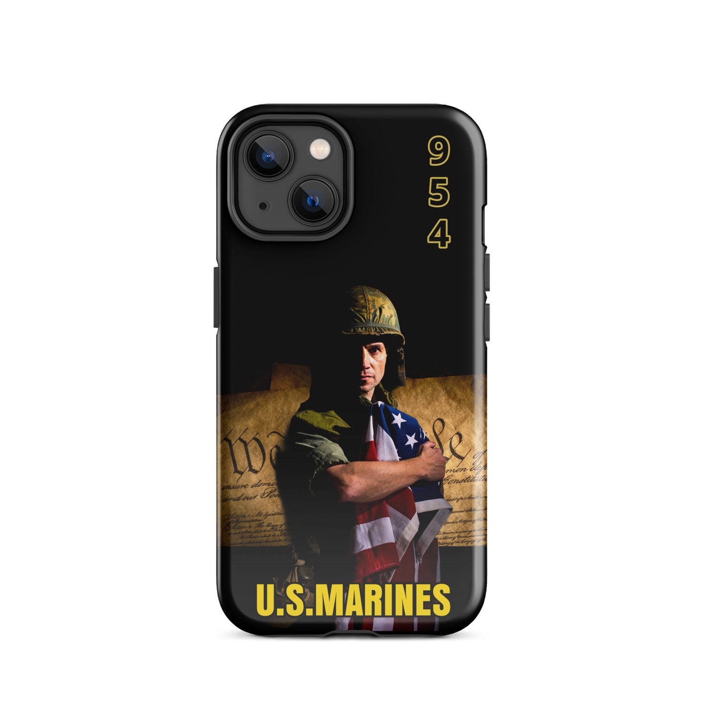 U.S. Marine 954 Signature Tough Case for iPhone®