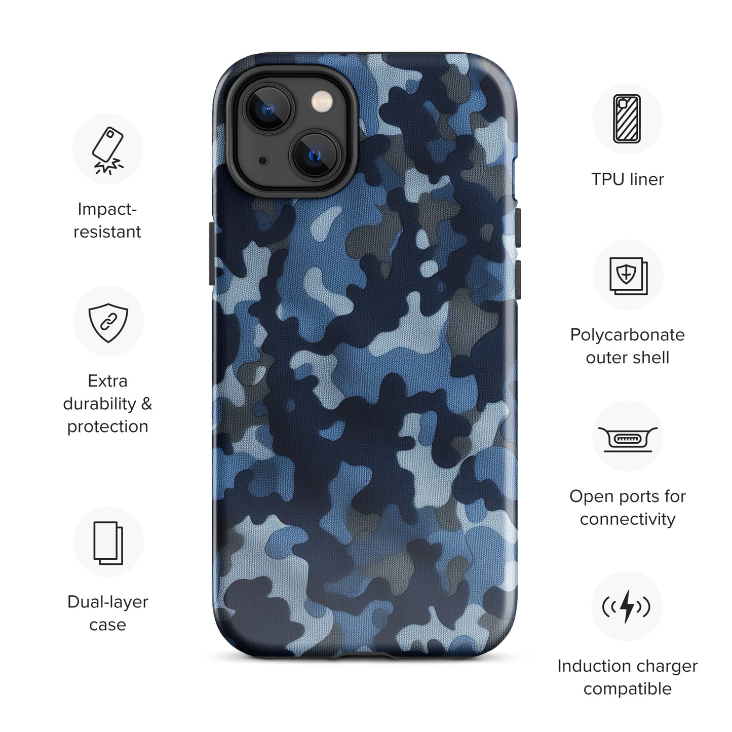 Multi-Color VJ 954 Signature Tough Case for iPhone®