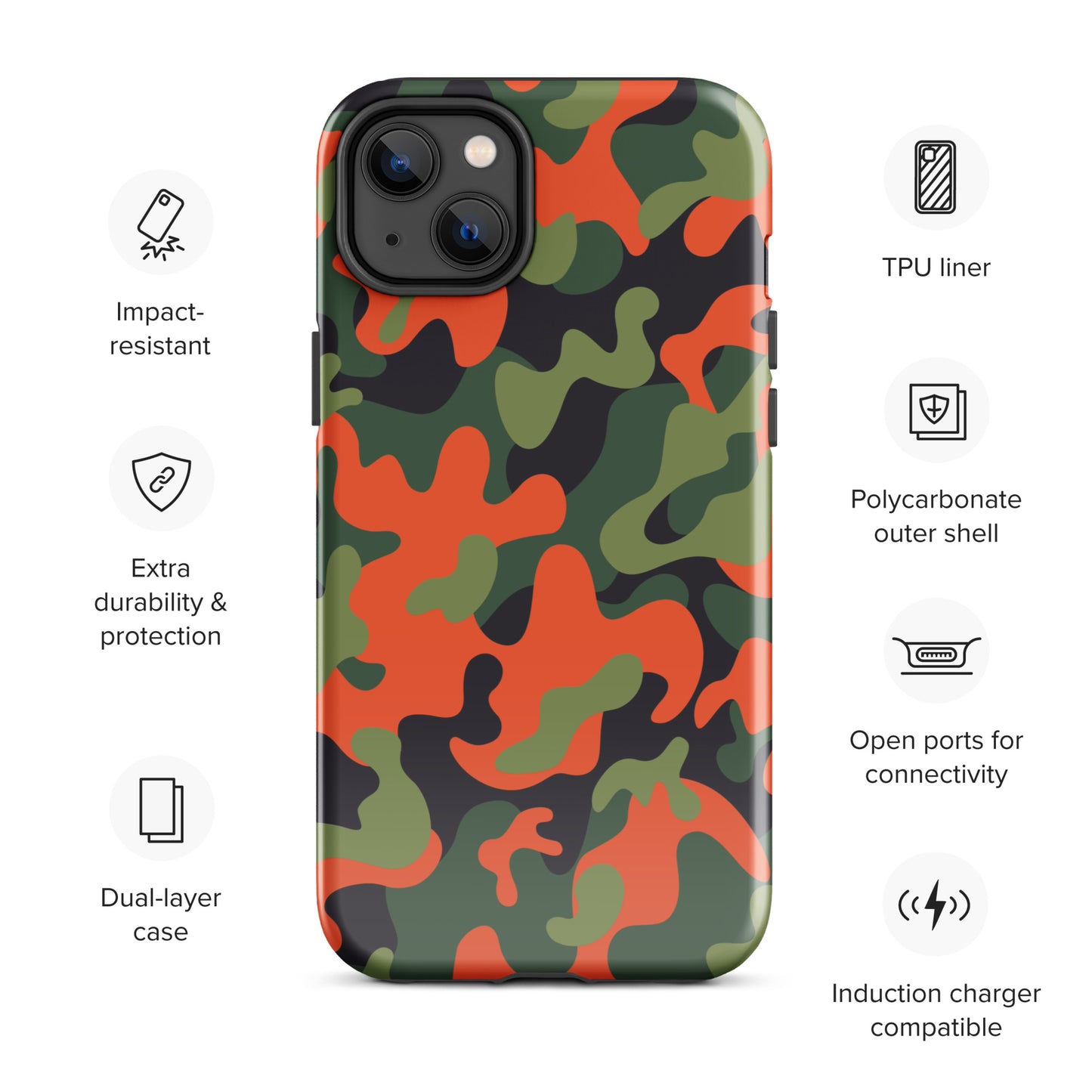 Heated 954 Siganture Tough Case for iPhone®
