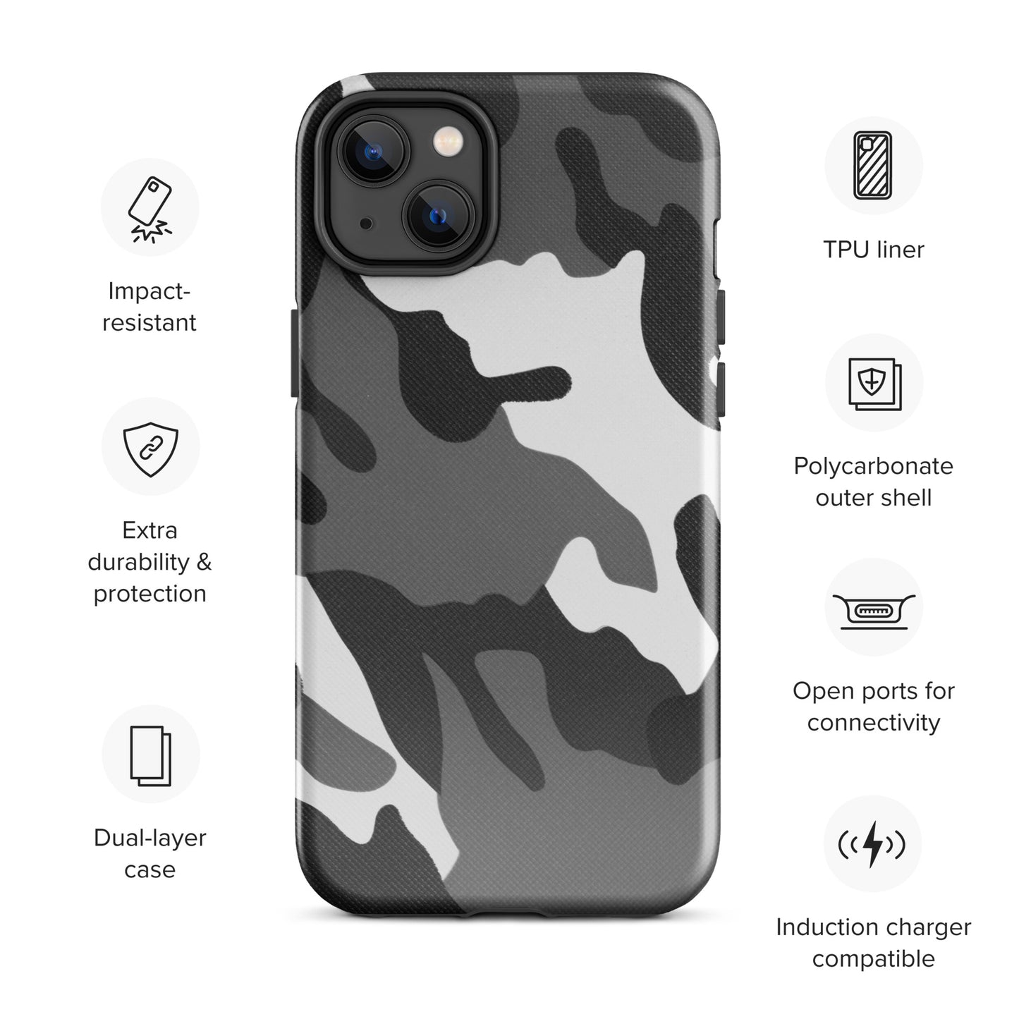 Multi-Camo V9 954 Signature Tough Case for iPhone®