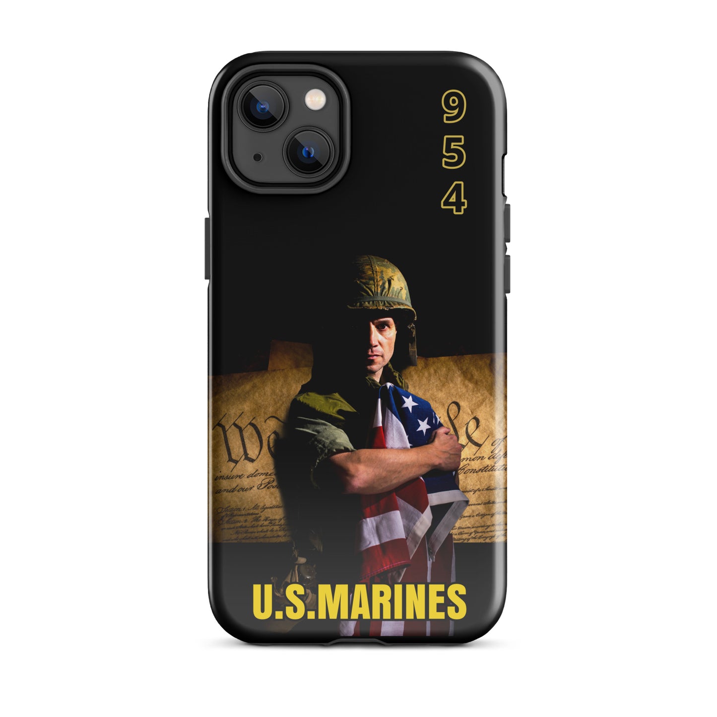 U.S. Marine 954 Signature Tough Case for iPhone®
