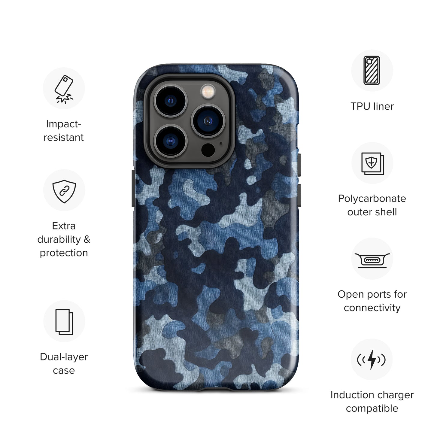 Multi-Color VJ 954 Signature Tough Case for iPhone®