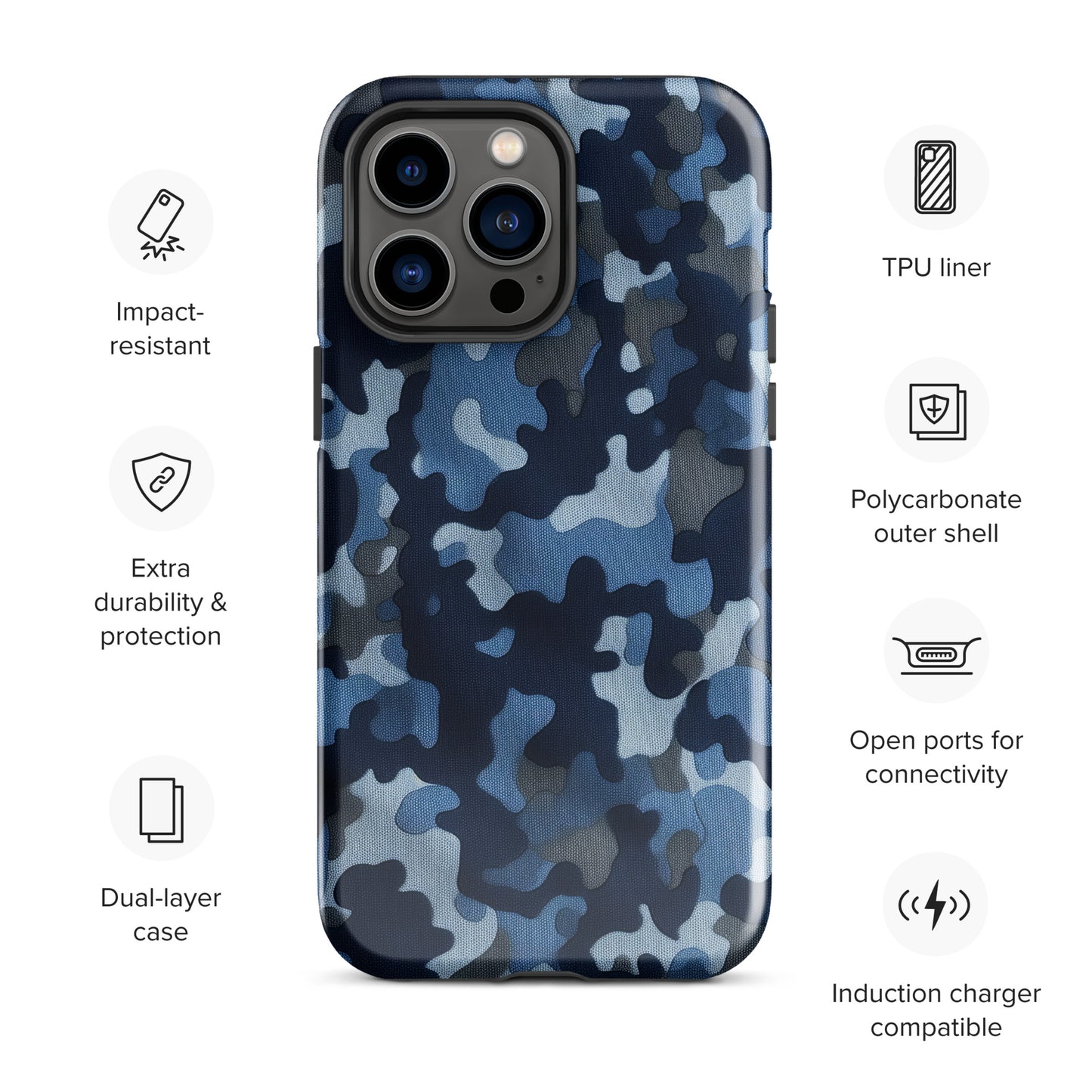 Multi-Color VJ 954 Signature Tough Case for iPhone®