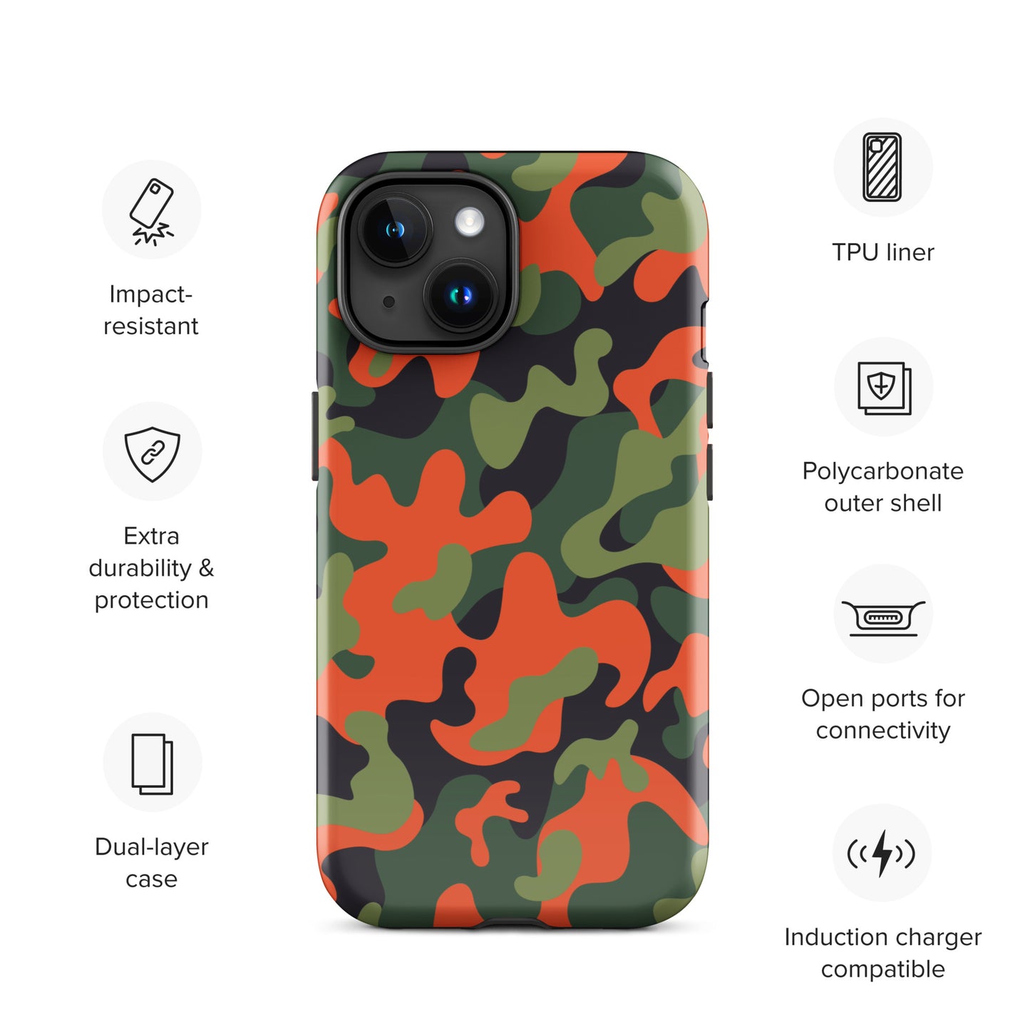 Heated 954 Siganture Tough Case for iPhone®