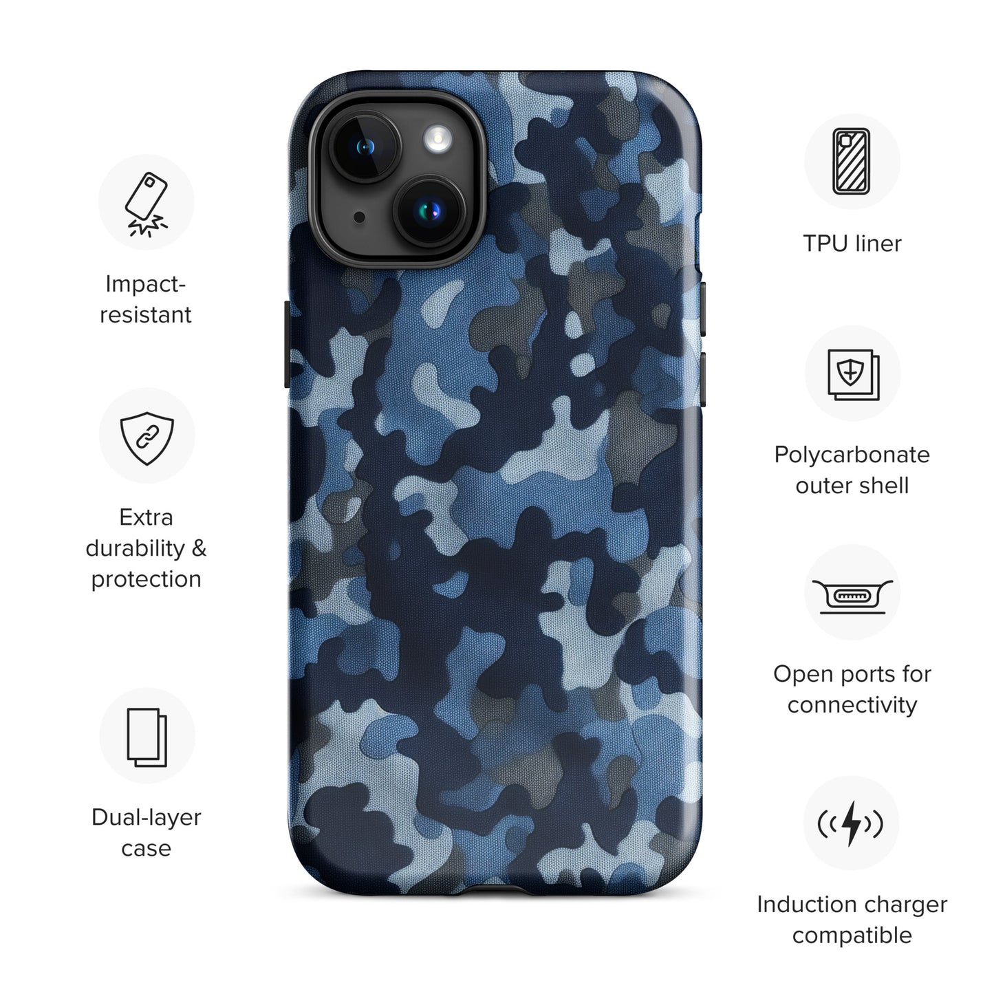 Multi-Color VJ 954 Signature Tough Case for iPhone®
