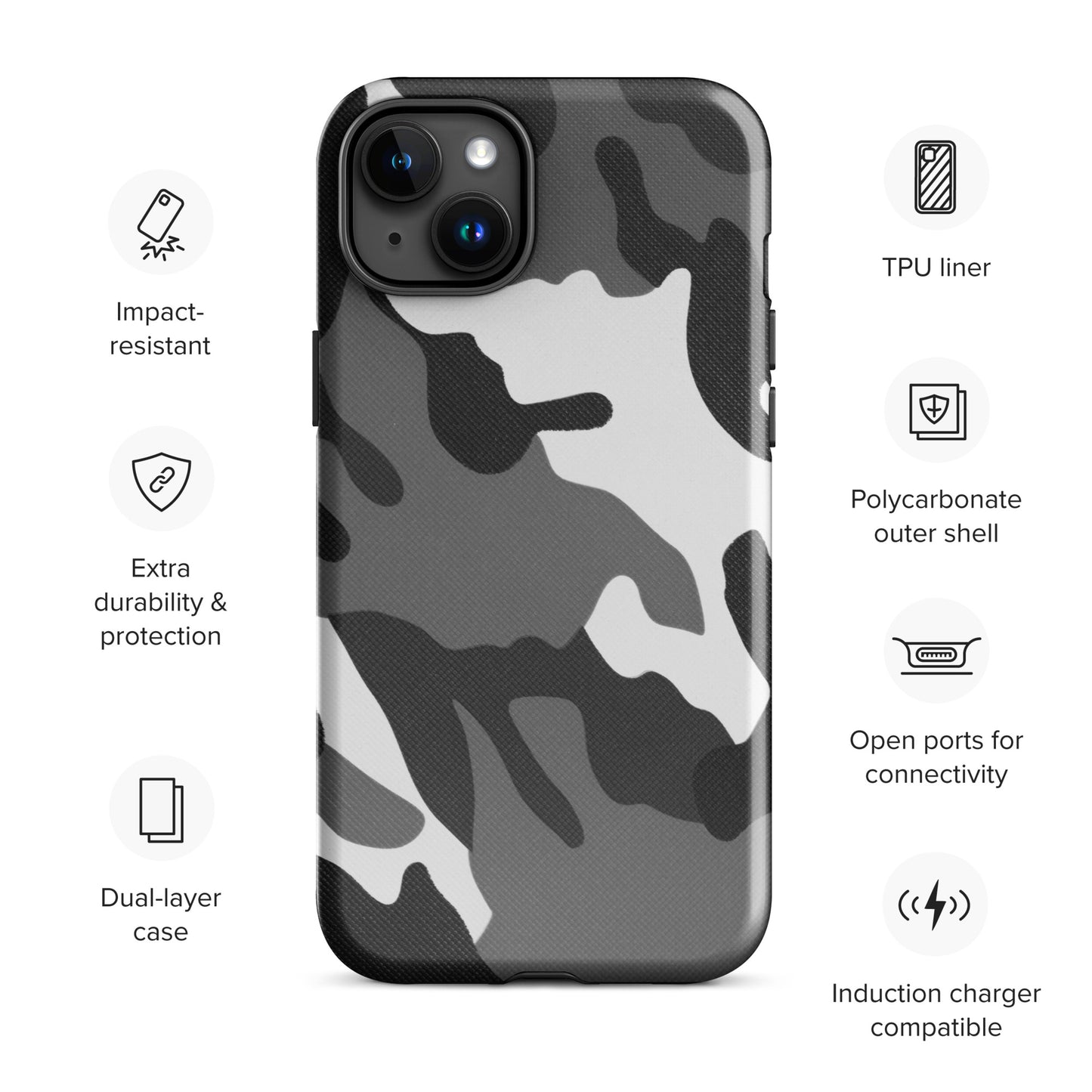 Multi-Camo V9 954 Signature Tough Case for iPhone®