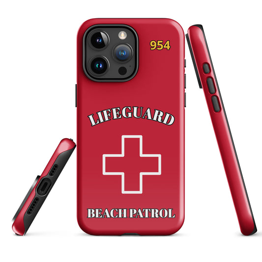 Lifeguard Beach Patrol 954 Tough Case for iPhone®