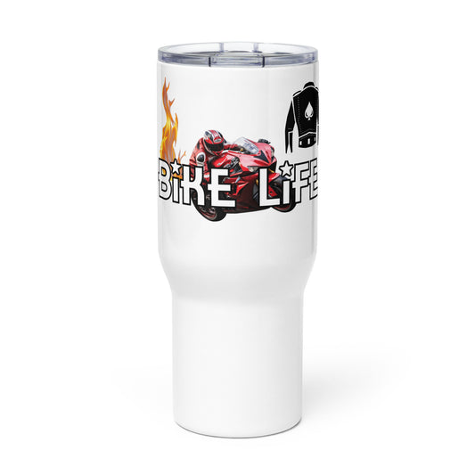 Bike Life 954 Signature Travel mug with a handle