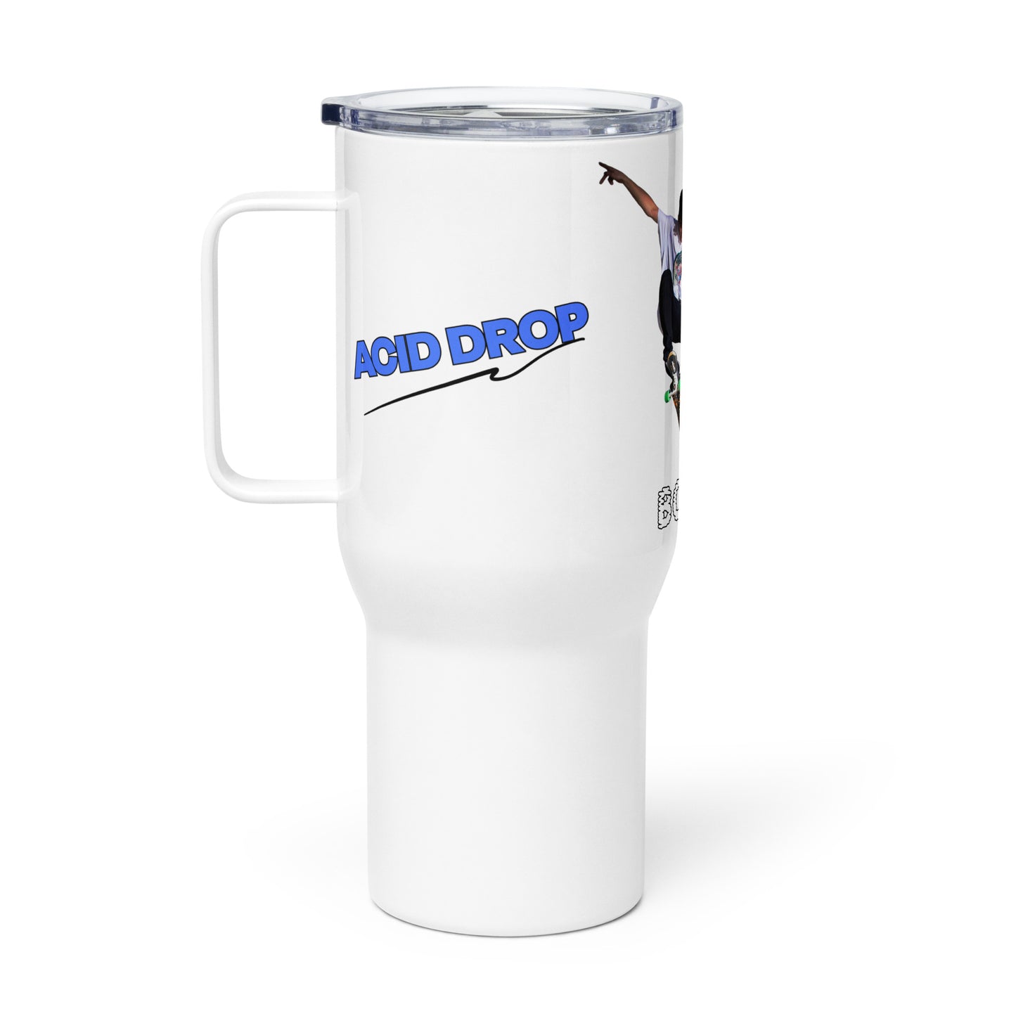 Acid Drop VI 954 Travel mug with a handle