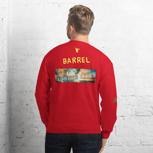 Surfer Life Barrel 954 Signature Unisex Sweatshirt