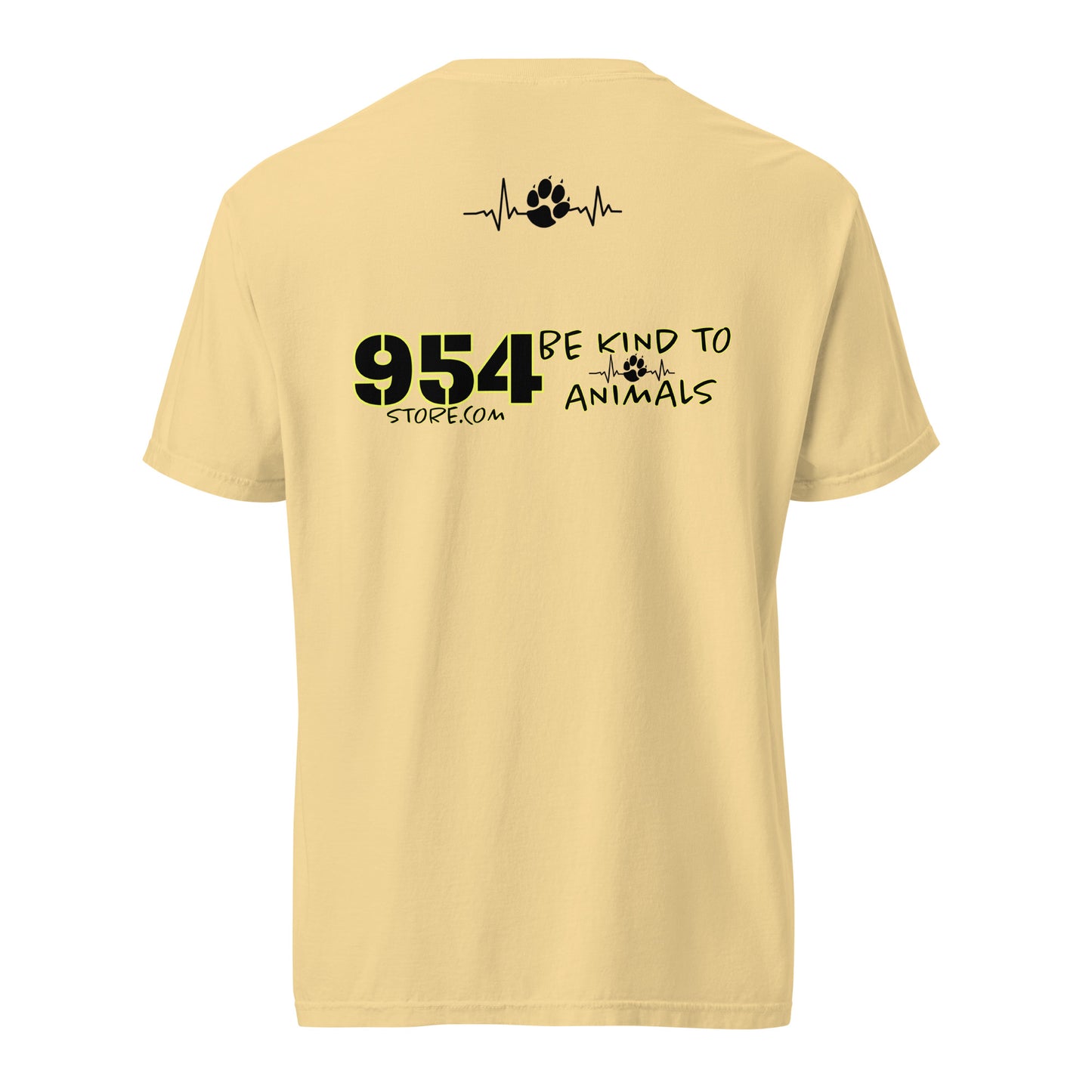 Be Kind to Animals 954 Unisex garment-dyed heavyweight t-shirt