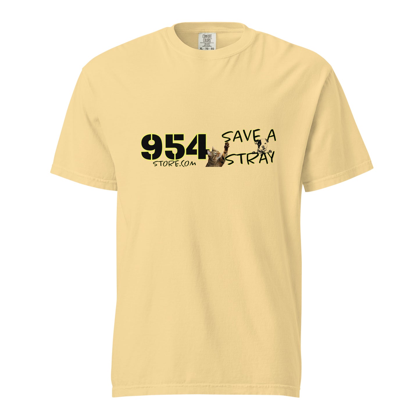 Save A Stray #2 954 Signature Unisex garment-dyed heavyweight t-shirt