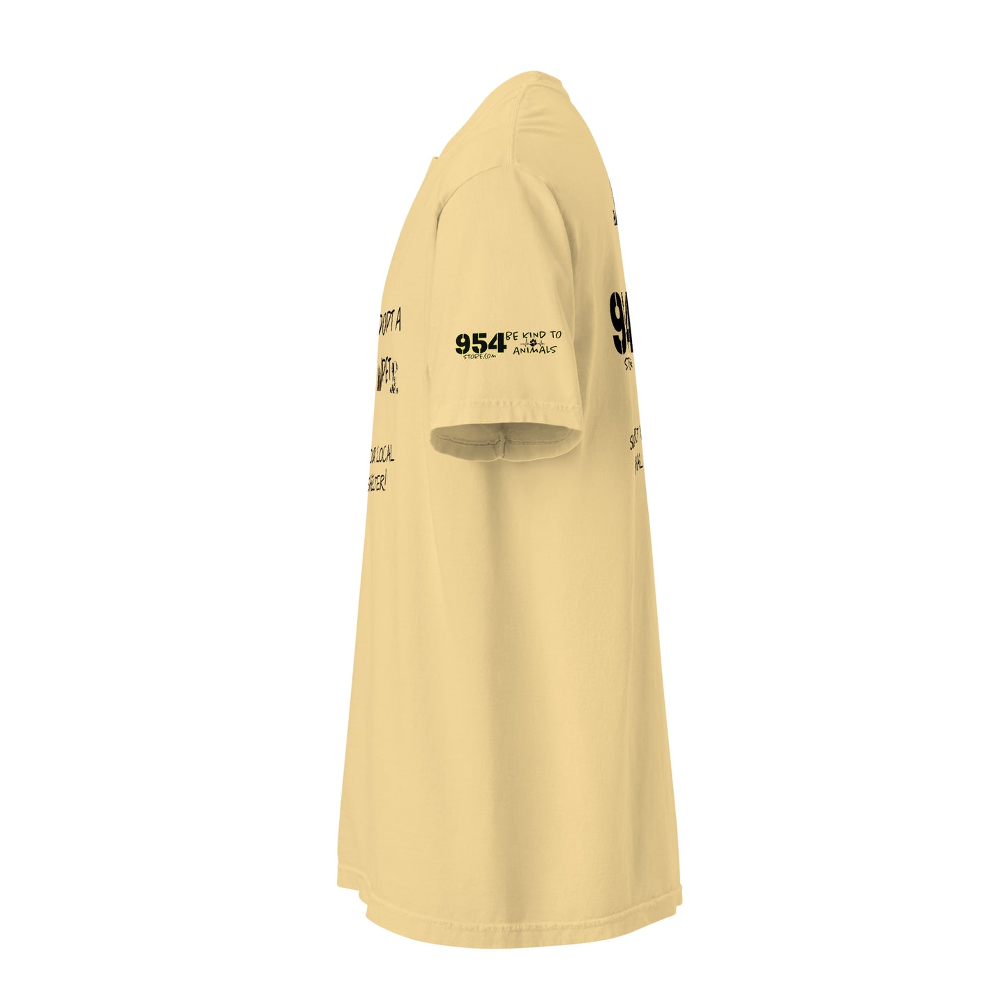 Adopt A Pet 954 Unisex garment-dyed heavyweight t-shirt