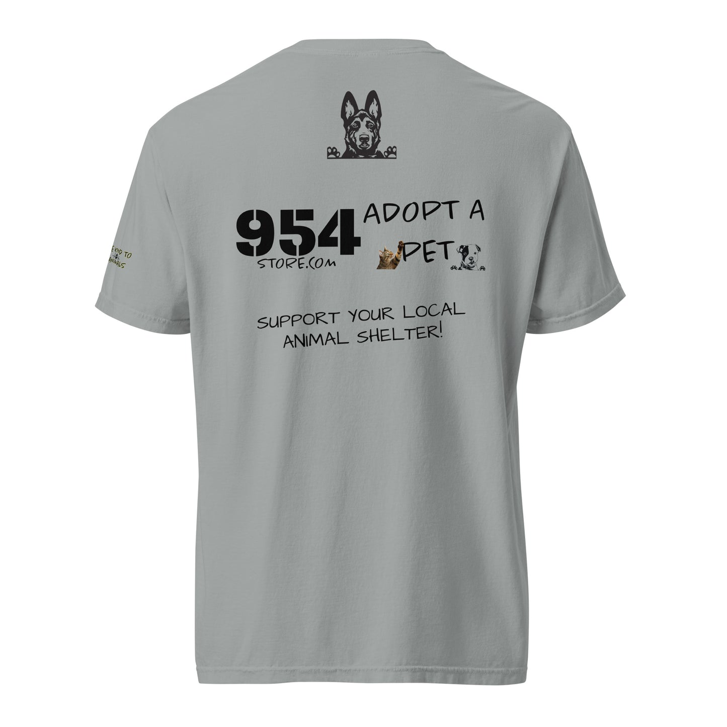 Adopt A Pet 954 Unisex garment-dyed heavyweight t-shirt