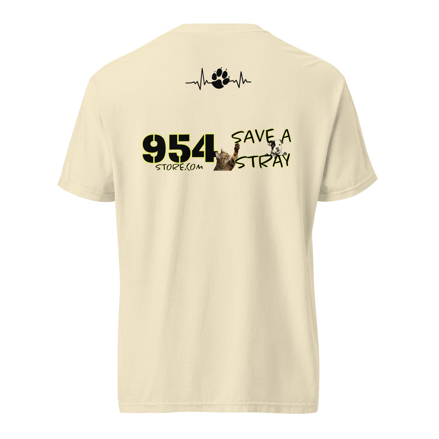 Save A Stray #2 954 Signature Unisex garment-dyed heavyweight t-shirt