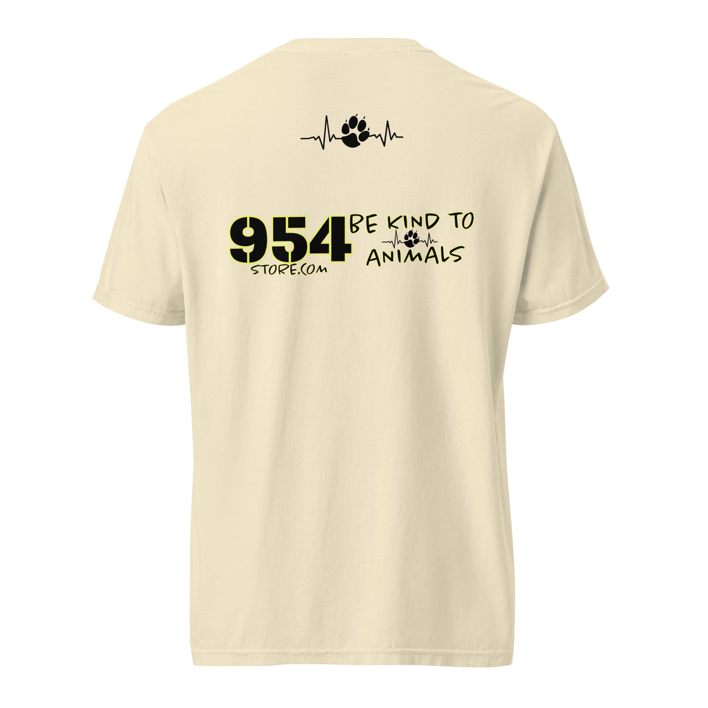 Be Kind to Animals 954 Unisex garment-dyed heavyweight t-shirt