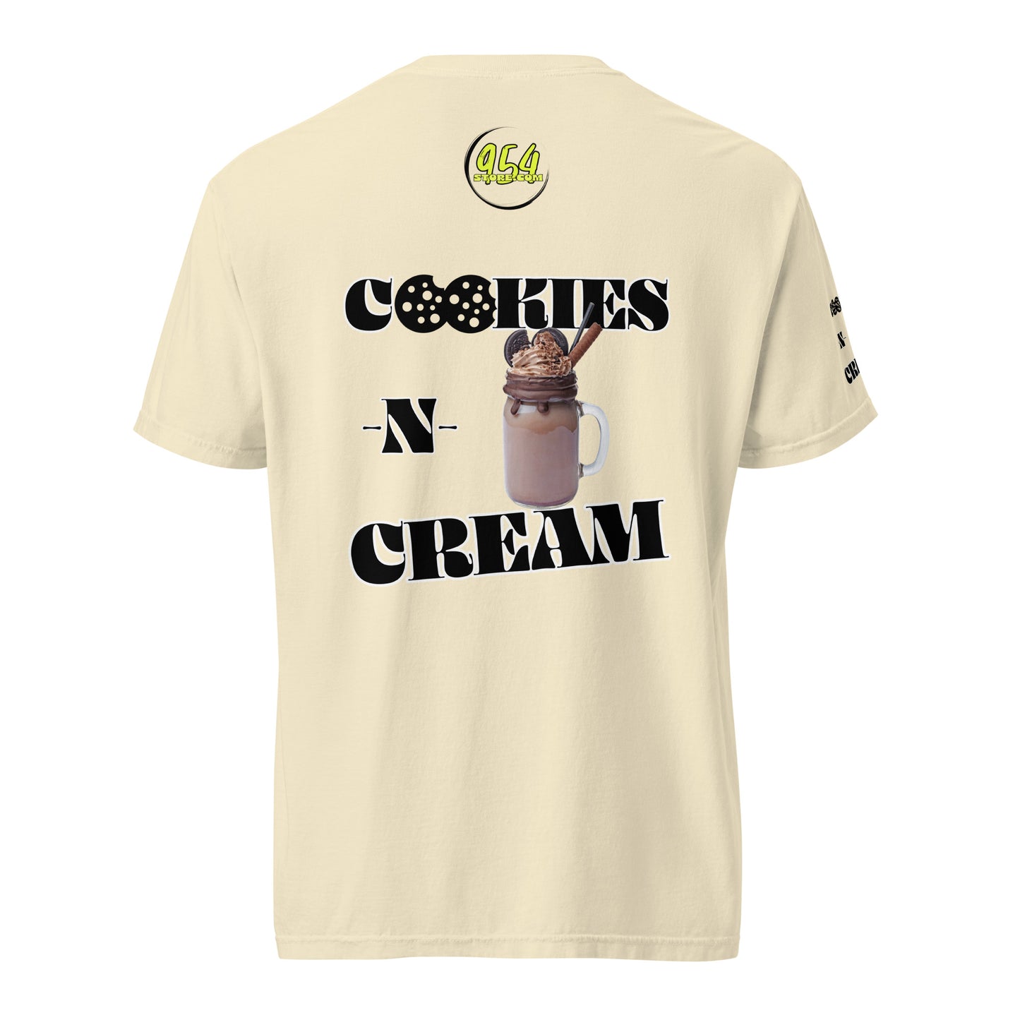 Cookies N Cream #3 954 Signature Unisex garment-dyed heavyweight t-shirt
