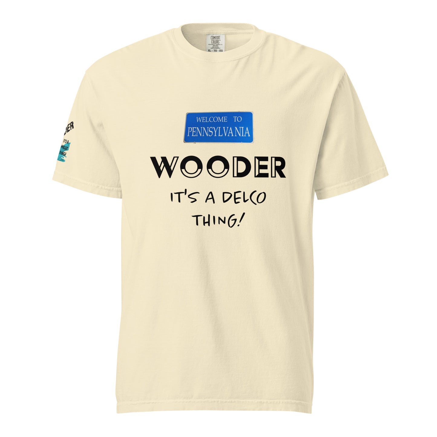 Wooder 954 Signature Unisex garment-dyed heavyweight t-shirt