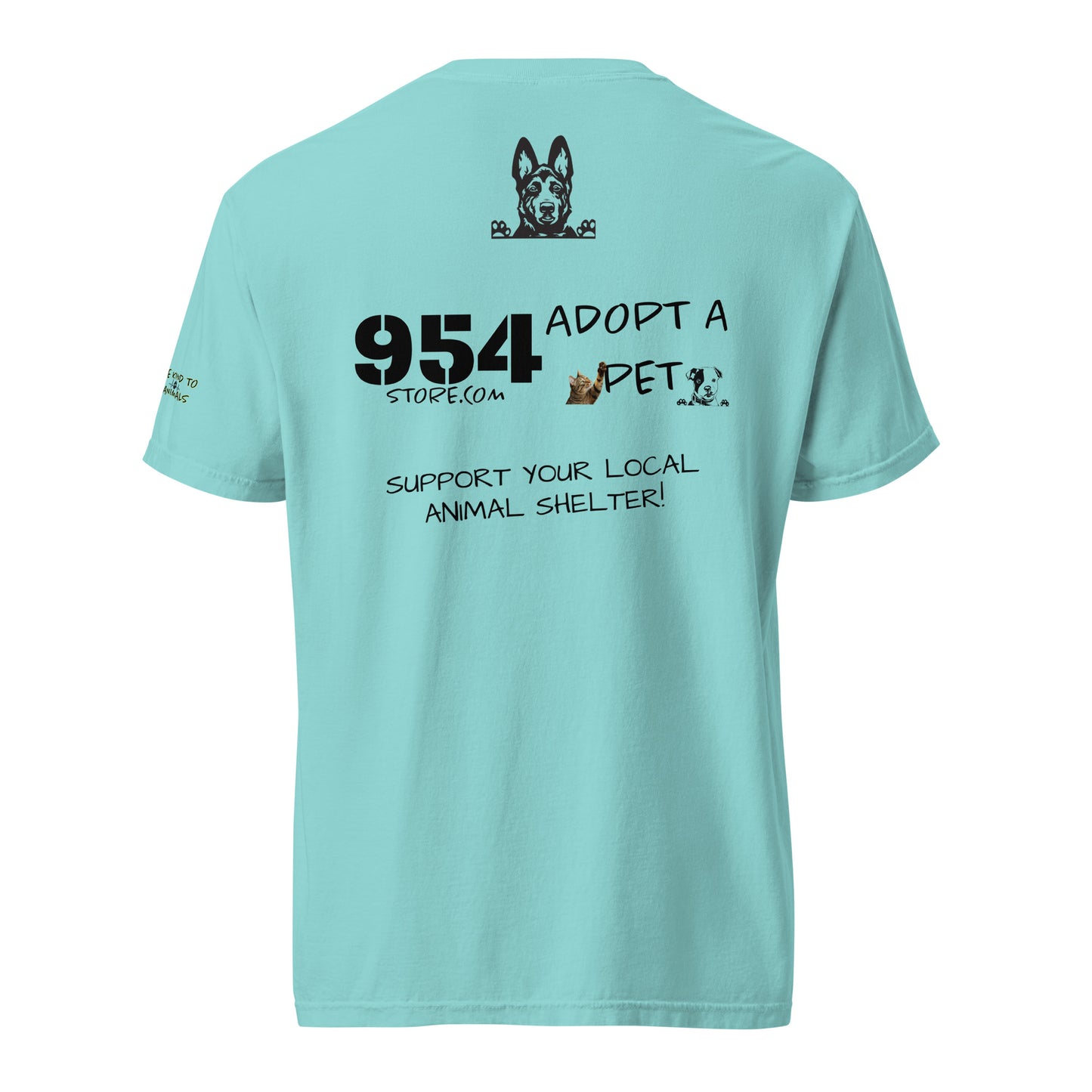 Adopt A Pet 954 Unisex garment-dyed heavyweight t-shirt