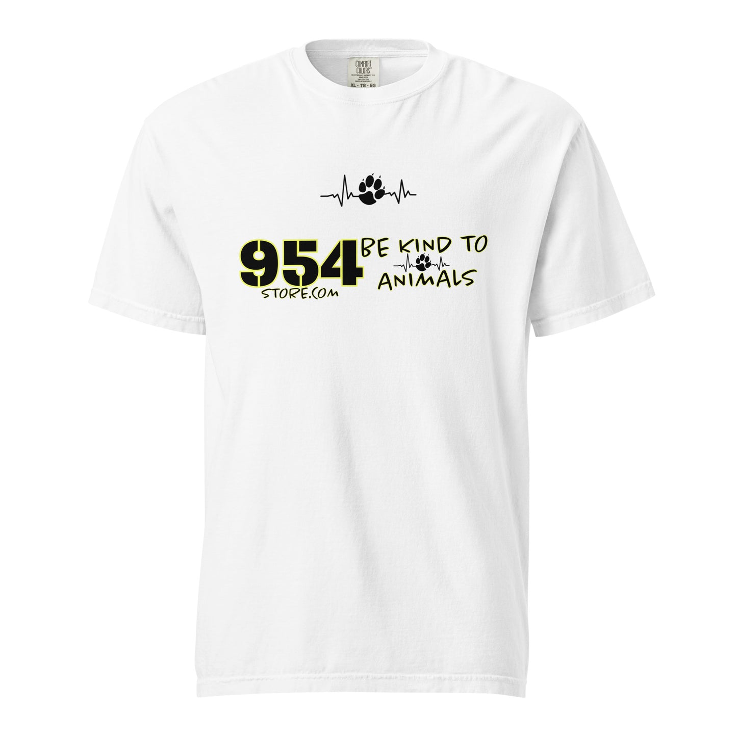 Be Kind to Animals 954 Unisex garment-dyed heavyweight t-shirt