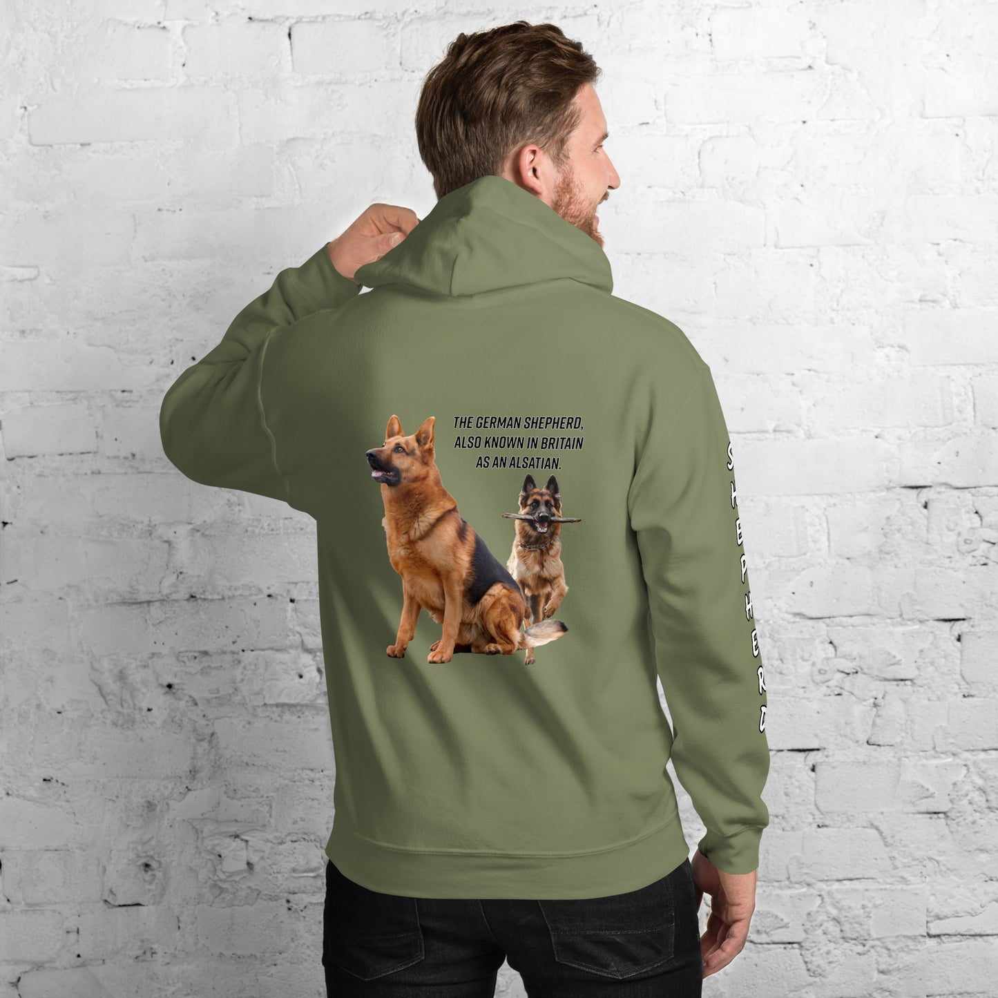 German Shepherd 954 Siganture Unisex Hoodie