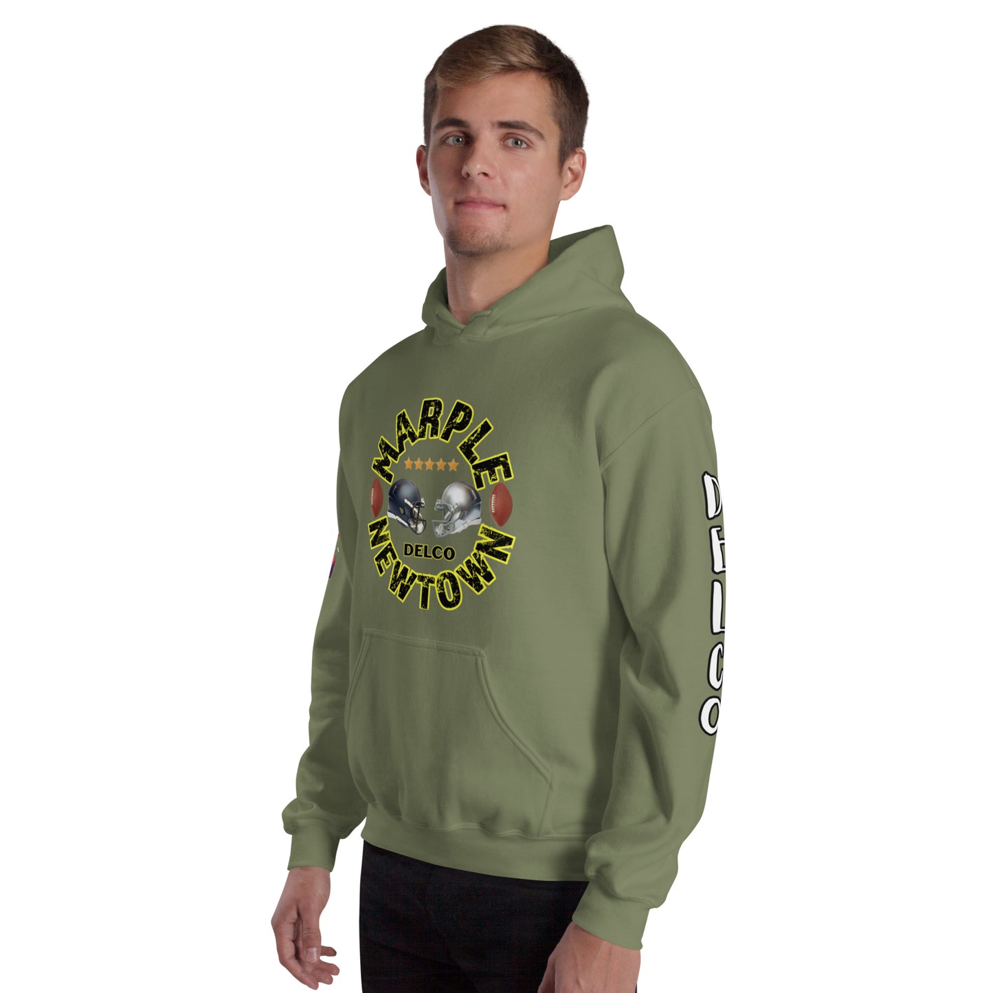 Marple DELCO Football 954 Signature Unisex Hoodie