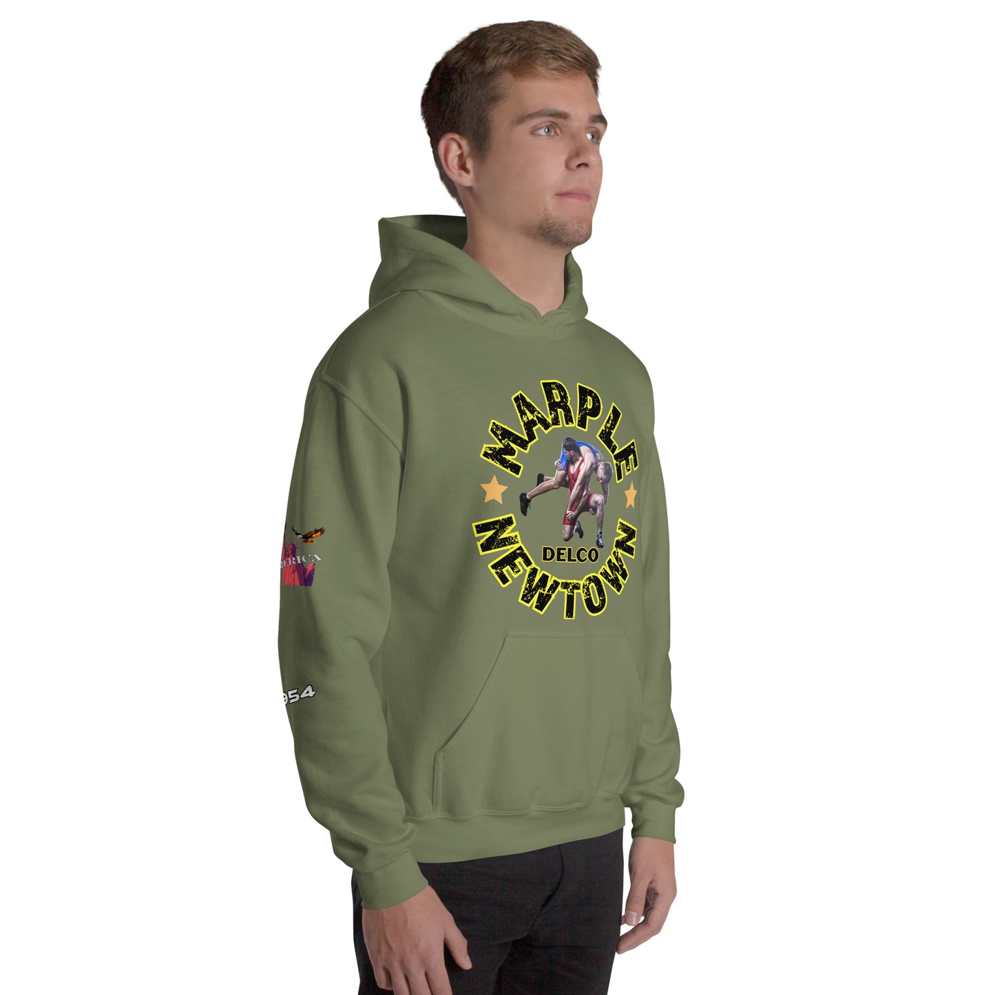 Wrestler DELCO 954 Signature Unisex Hoodie