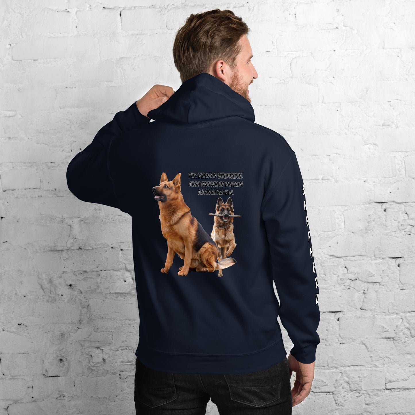 German Shepherd 954 Siganture Unisex Hoodie