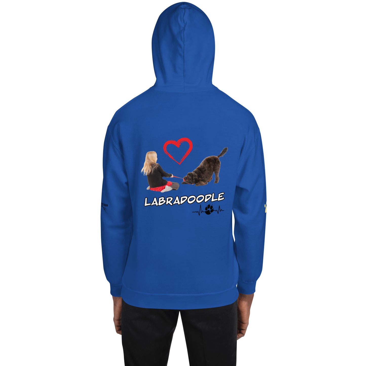 Labradoodle play 954 Signature Unisex Hoodie