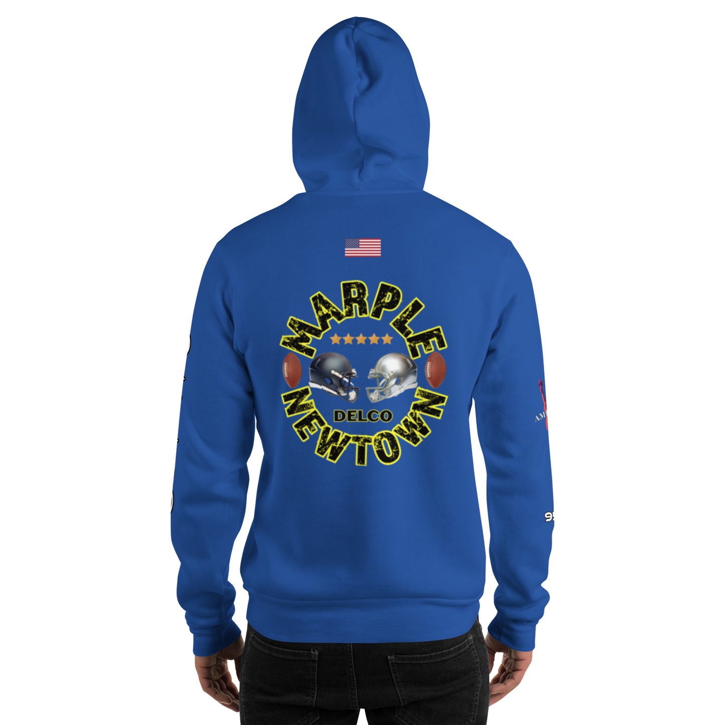 Marple DELCO Football 954 Signature Unisex Hoodie
