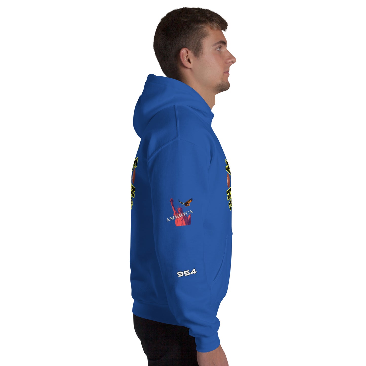 Marple DELCO Football 954 Signature Unisex Hoodie