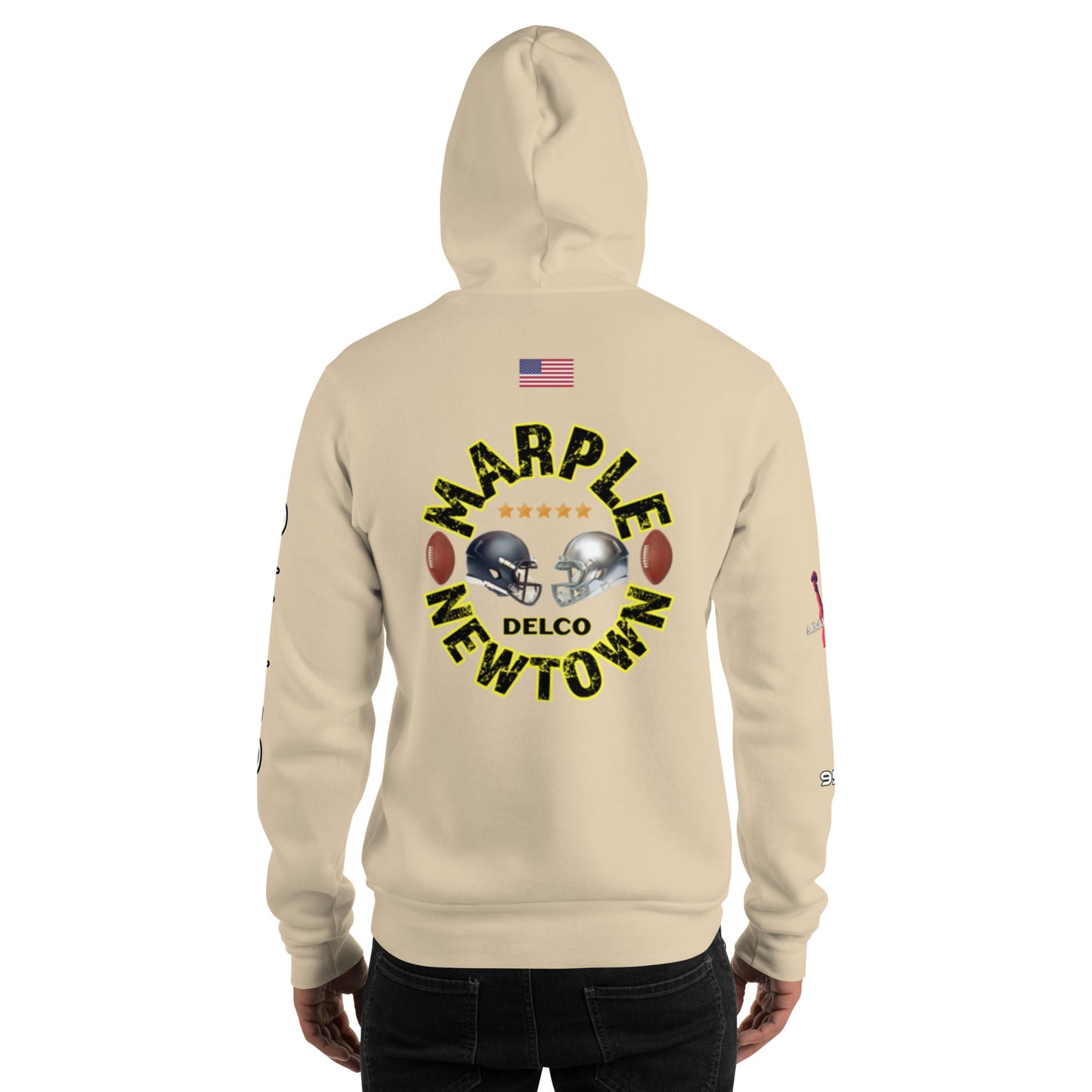 Marple DELCO Football 954 Signature Unisex Hoodie