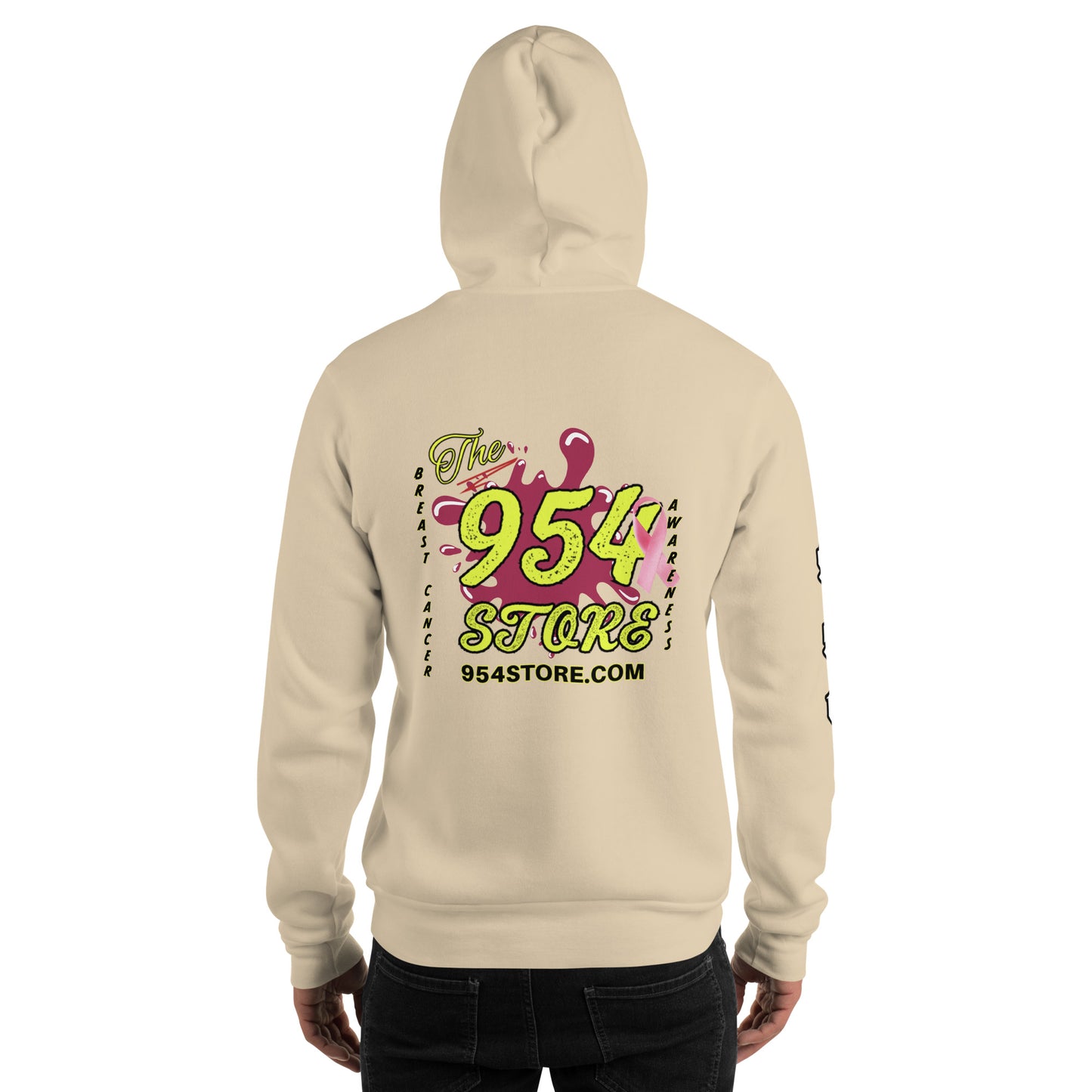 Breast Cancer Awareness 954 Signature Unisex Hoodie